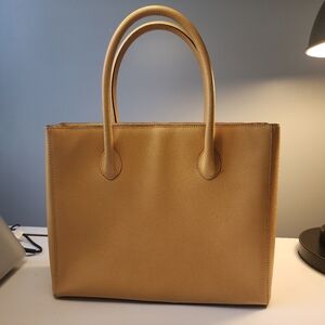 Celine Leather Tote Bag